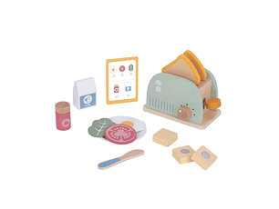 SET TORRADEIRA MADEIRA 14 PCS 3+