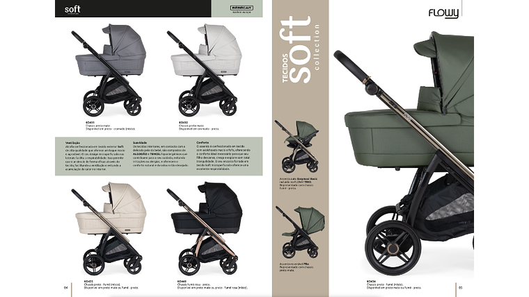 TRIO FLOWY + ASS AUTO NANA BEBECAR 7