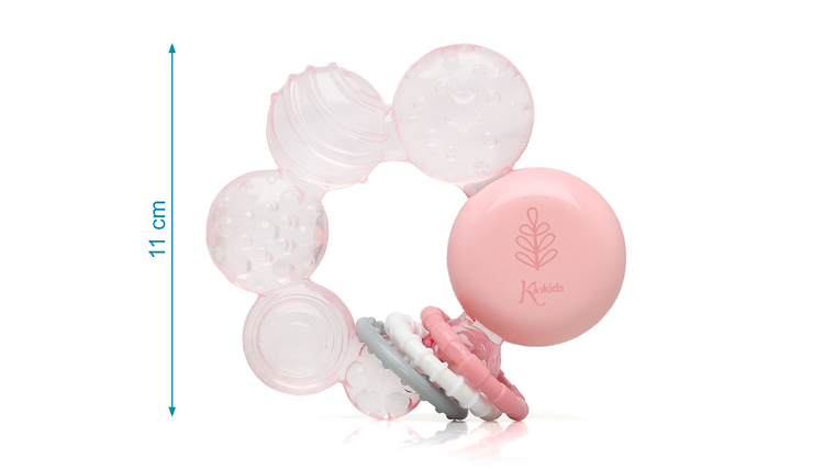 MORDEDOR 11CM ROSA KIOKIDS 2