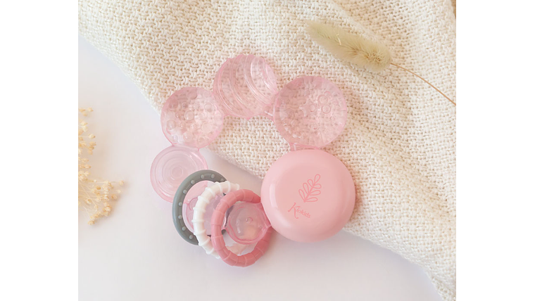 MORDEDOR 11CM ROSA KIOKIDS 1