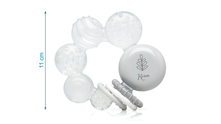 MORDEDOR CINZA 11CM KIOKIDS 2