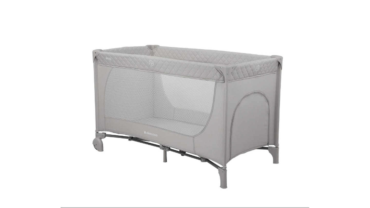 BERÇO DE VIAGEM 1 NIVEL MEDLEY CINZA 1
