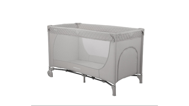 BERÇO DE VIAGEM 1 NIVEL MEDLEY CINZA 1