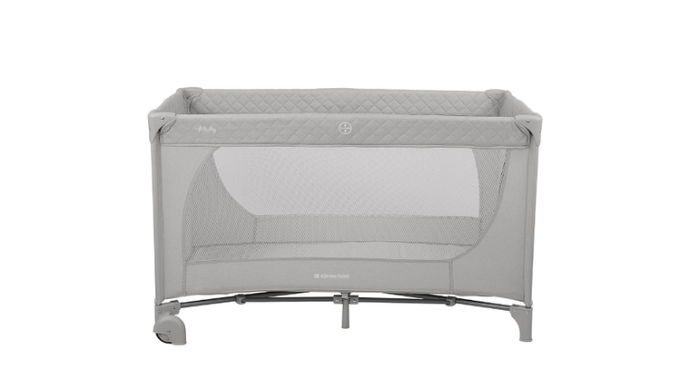 BERÇO DE VIAGEM 1 NIVEL MEDLEY CINZA 2
