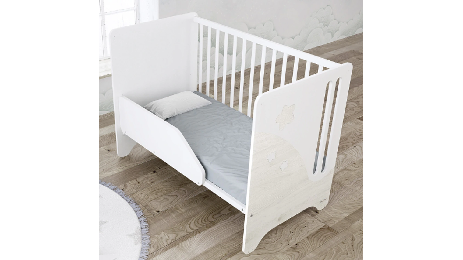 CAMA CIELO MATE ROBLE CASTELLO TRAMA 4