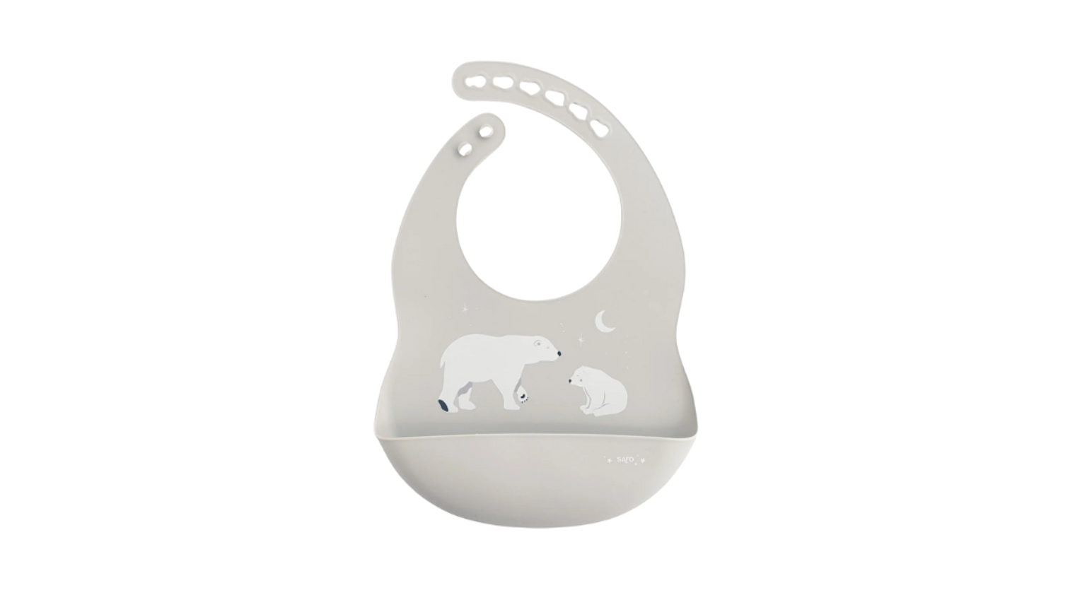 BABETE SILICONE SARO CINZA 6M+ 1