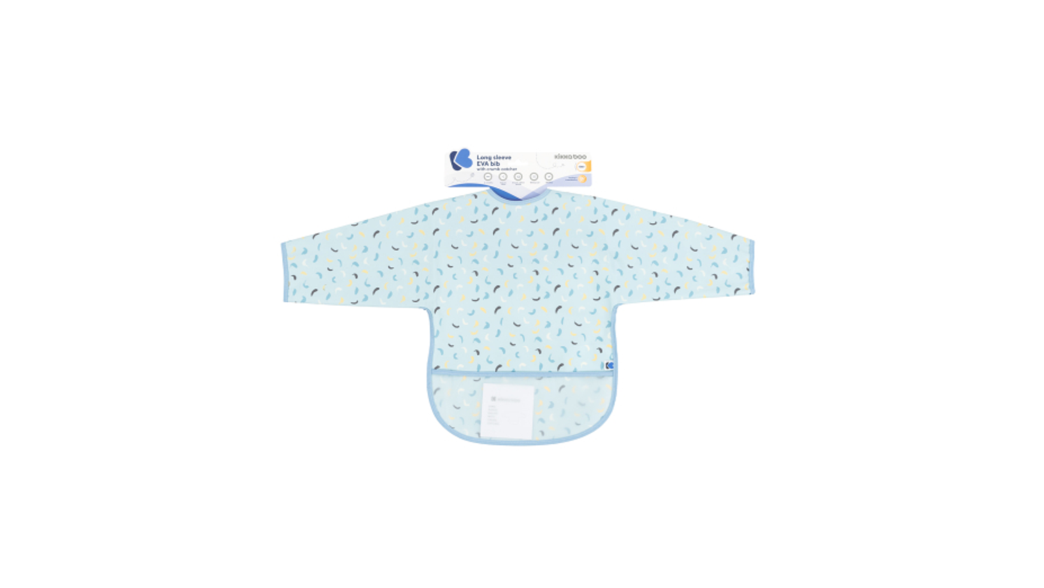 BABETE MANGA COMPRIDA EVA AZUL 4M+ 3