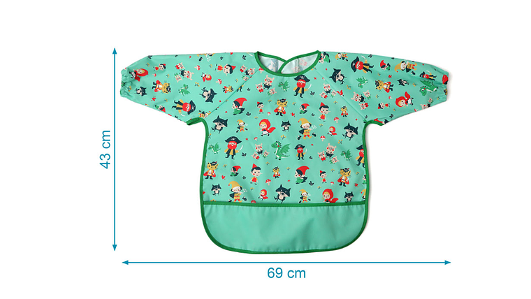 BABETE IMPERMEAVEL VERDE 4M+ 3