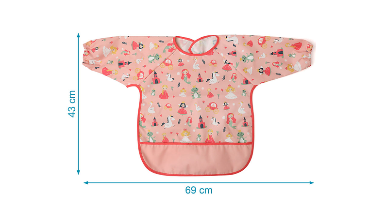 BABETE IMPERMEÁVEL ROSA 4M+ 3