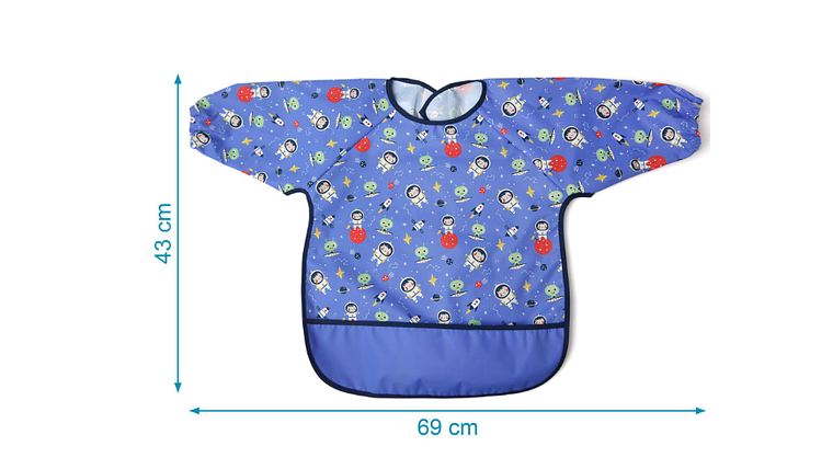 BABETE IMPERMEÁVEL AZUL 4M+ 3