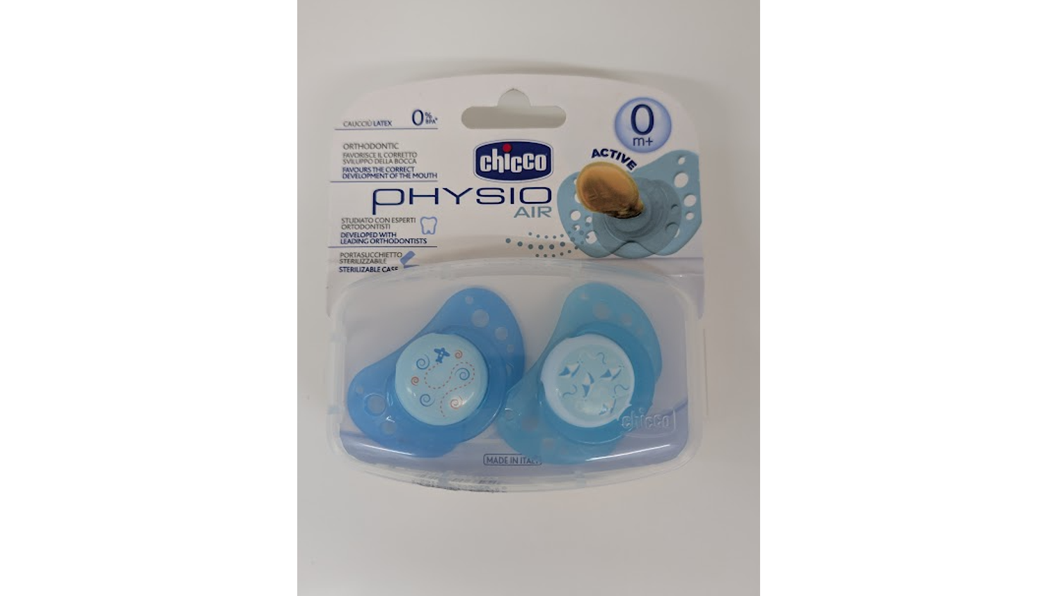 CHUPETA CHICCO PHYSIO AIR LATEX 0-6M 1