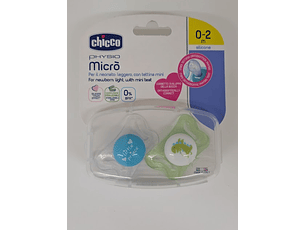 CHUPETA CHICCO PHYSIO MICRO SILICONE 0-2M