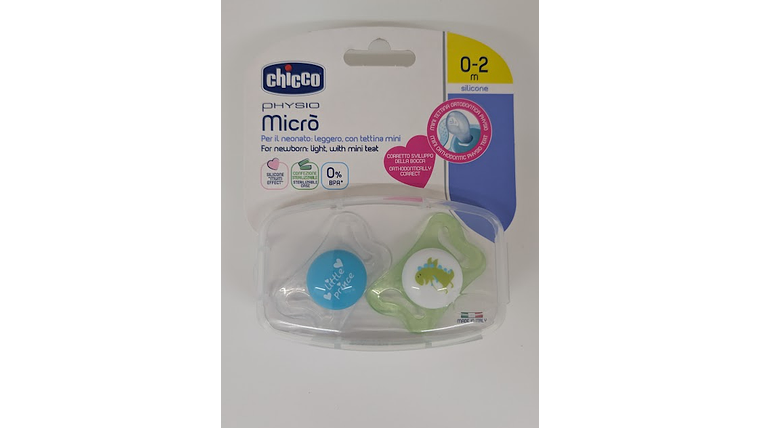 CHUPETA CHICCO PHYSIO MICRO SILICONE 0-2M 1