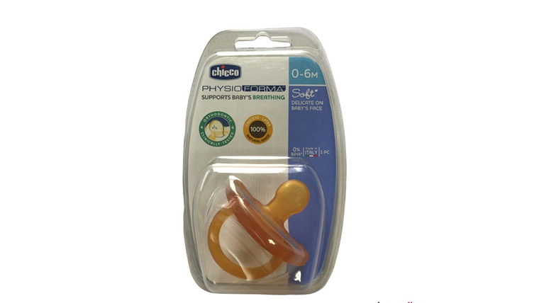 CHUPETA CHICCO PHYSIO SOFT LATEX 0-6M 1