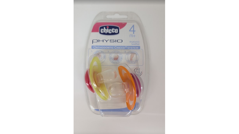 CHUPETA CHICCO PHYSIO SILICONE 4M+ 1