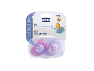 CHUPETA CHICCO PHYSIO AIR LÁTEX 6-12M