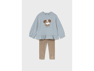 CONJ. LEGGINGS SWEAT