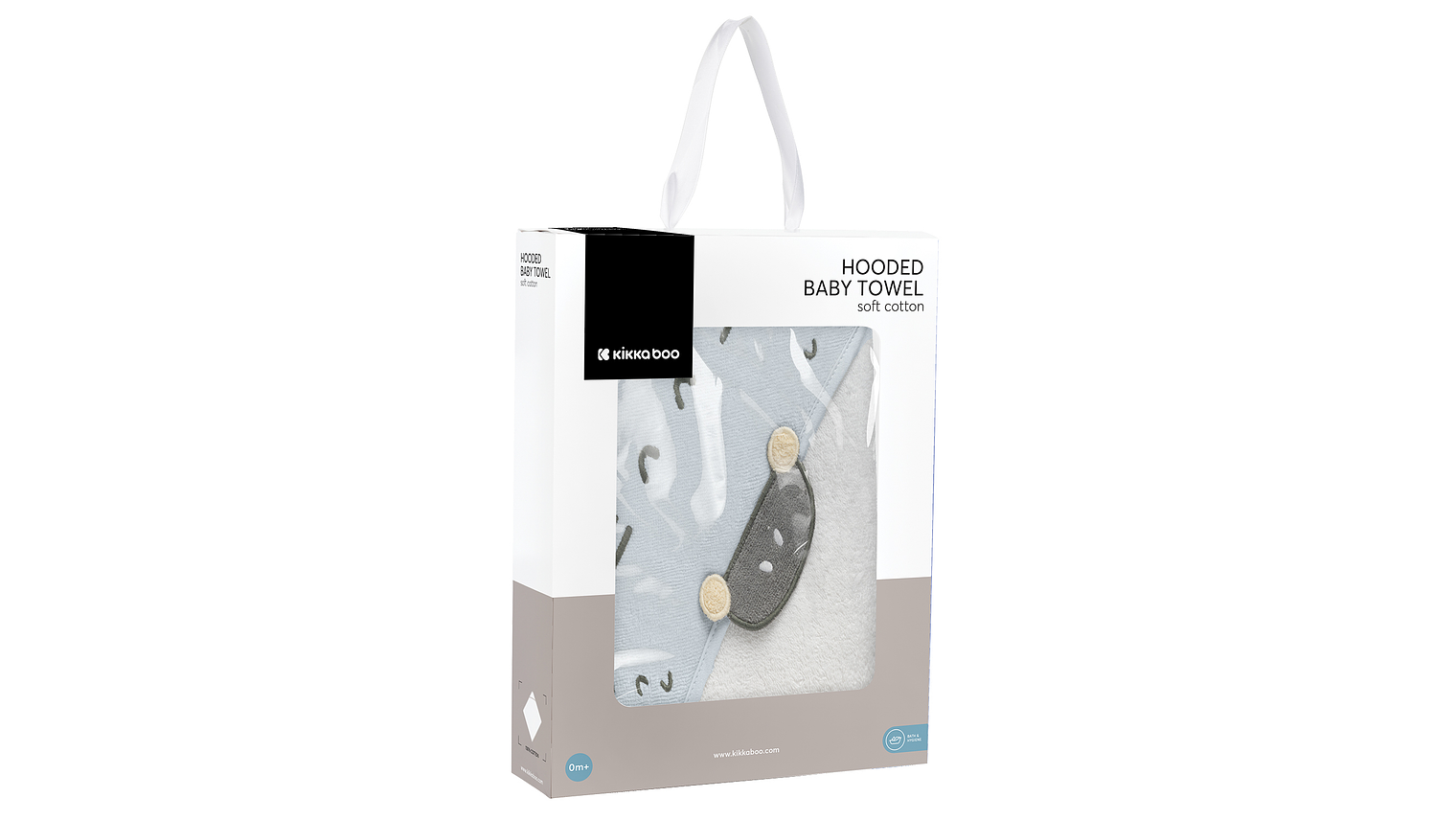 TOALHA C/ CAPUZ 90*90 CM STRIPY FRIENDS 2