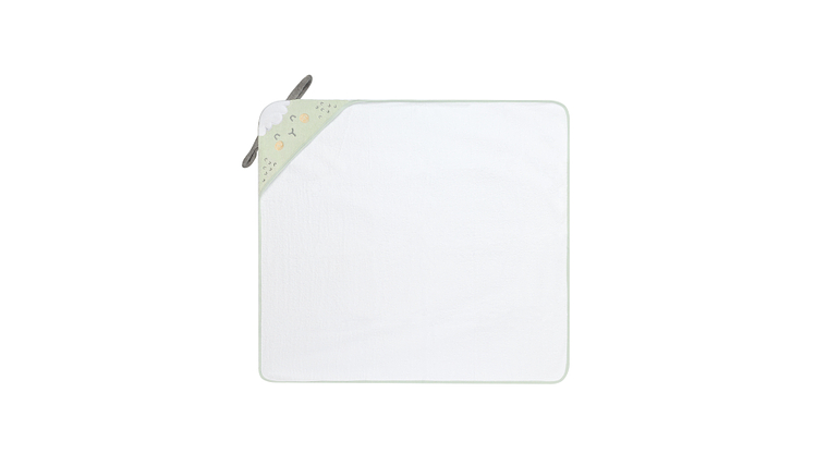 TOALHA C/ CAPUCHO 90*90 CM SLEEPY SHEEP 2