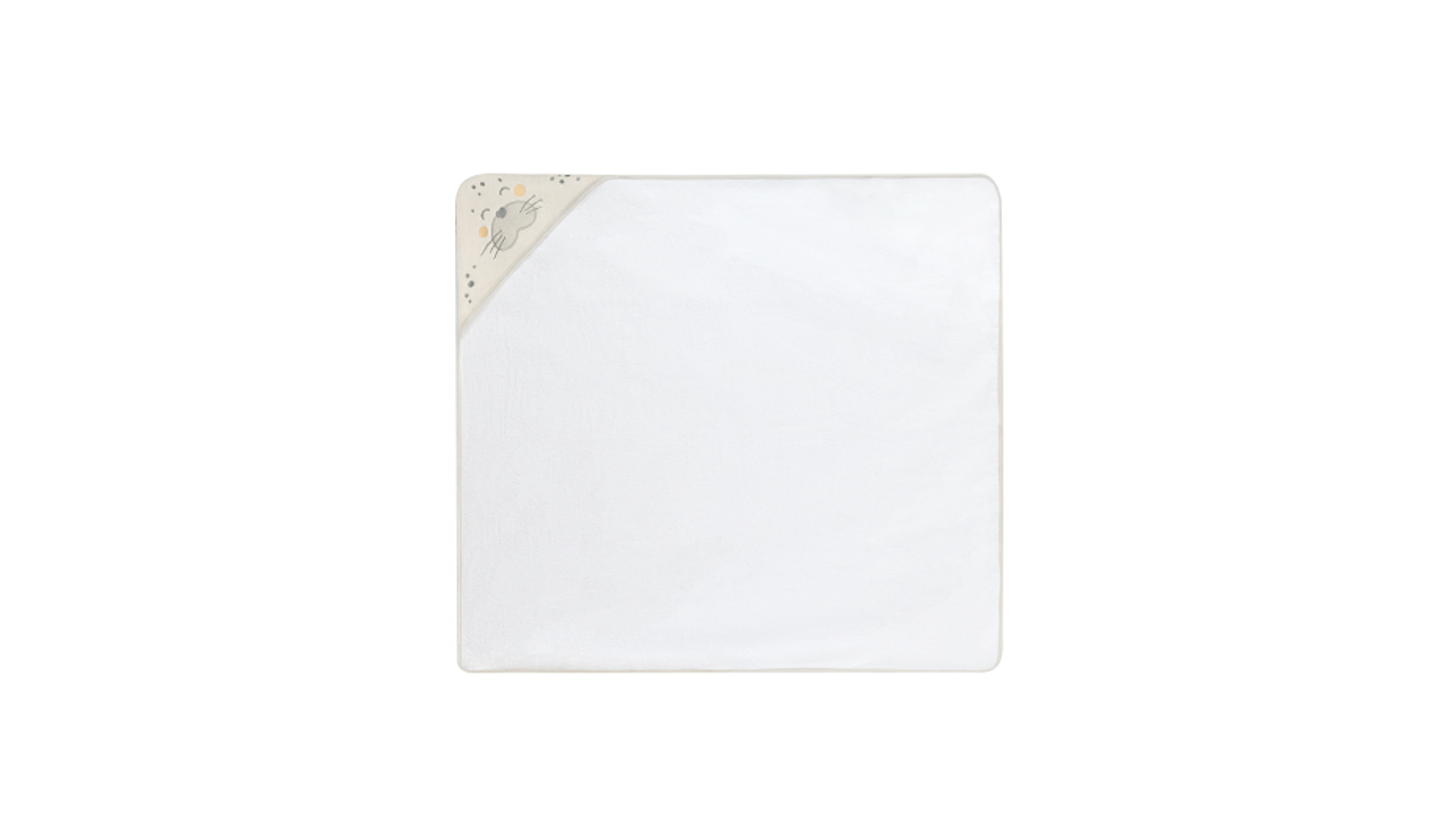 TOALHA C/ CAPUCHO 90*90 CM SEALLY ME 2