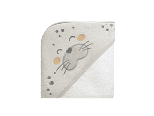 TOALHA C/ CAPUCHO 90*90 CM SEALLY ME