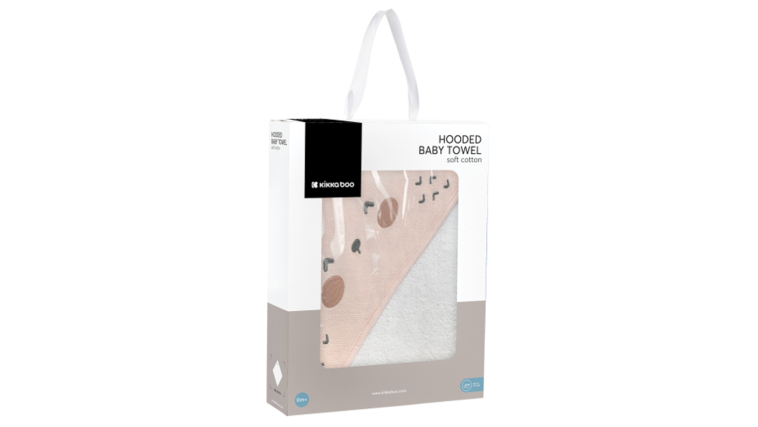 TOALHA C/ CAPUCHO 90*90 CM HEDGE-HUGS 3