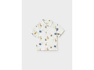 CAMISA M/CURTA ESTAMPADA