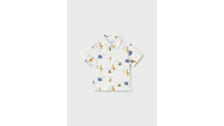 CAMISA M/CURTA ESTAMPADA 1