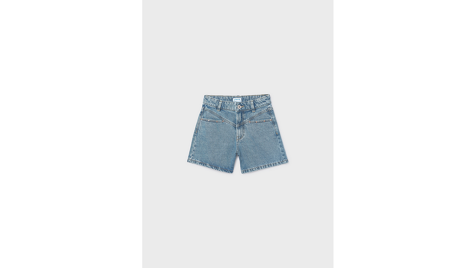 CALÇÕES JEANS C/ REBITES 1