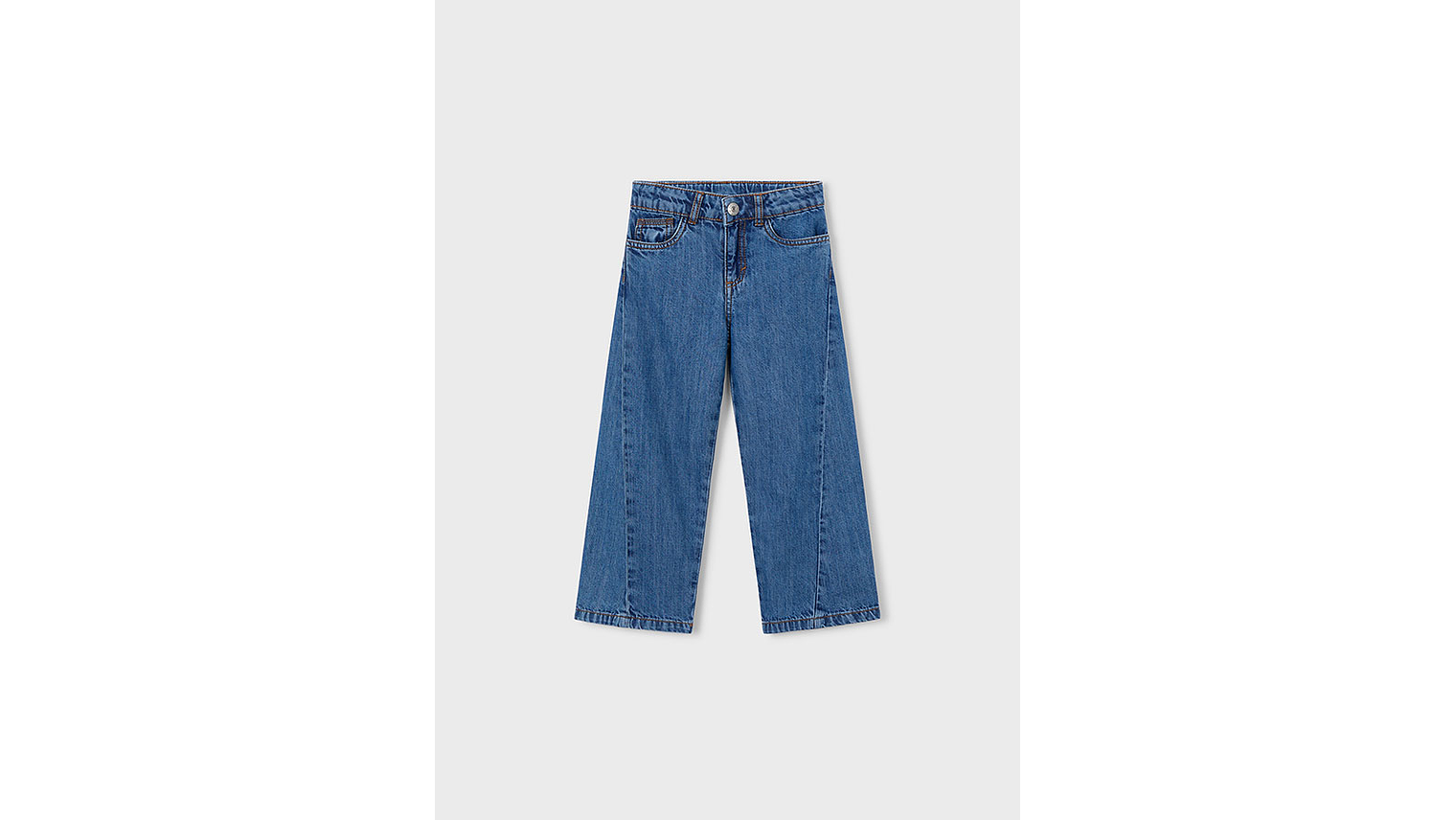 CALÇA DENIM FLUIDA 1