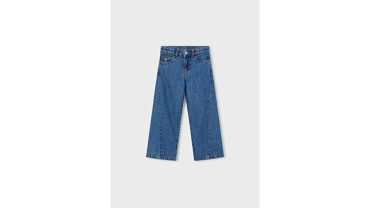 CALÇA DENIM FLUIDA 1