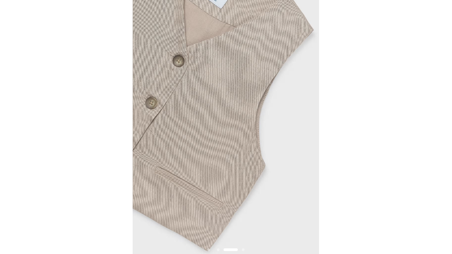 COLETE BOTÕES LINHO 3