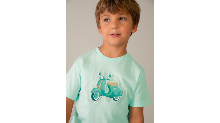 T´SHIRT EMBOSSED VESPA 5