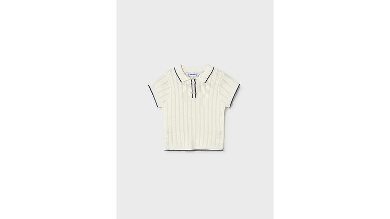 POLO M/CURTA TRICÔ 1