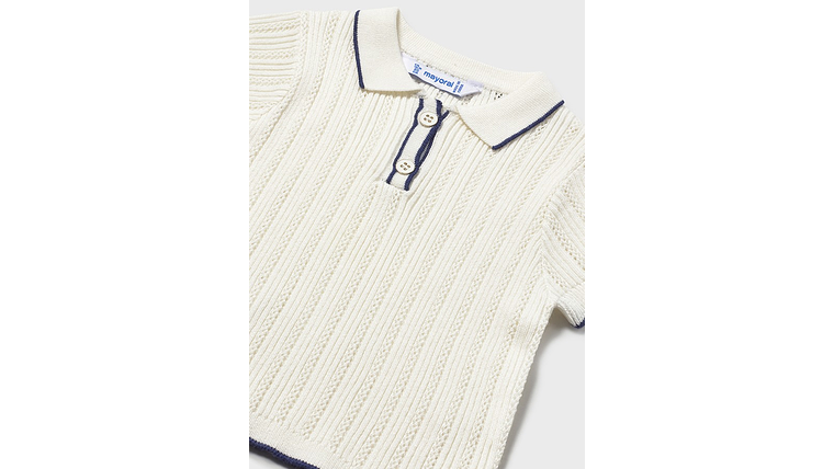 POLO M/CURTA TRICÔ 3