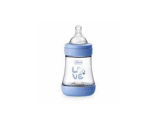 BIBERAO PERFECT5 AZUL 150ML SLOW CHICCO 0+