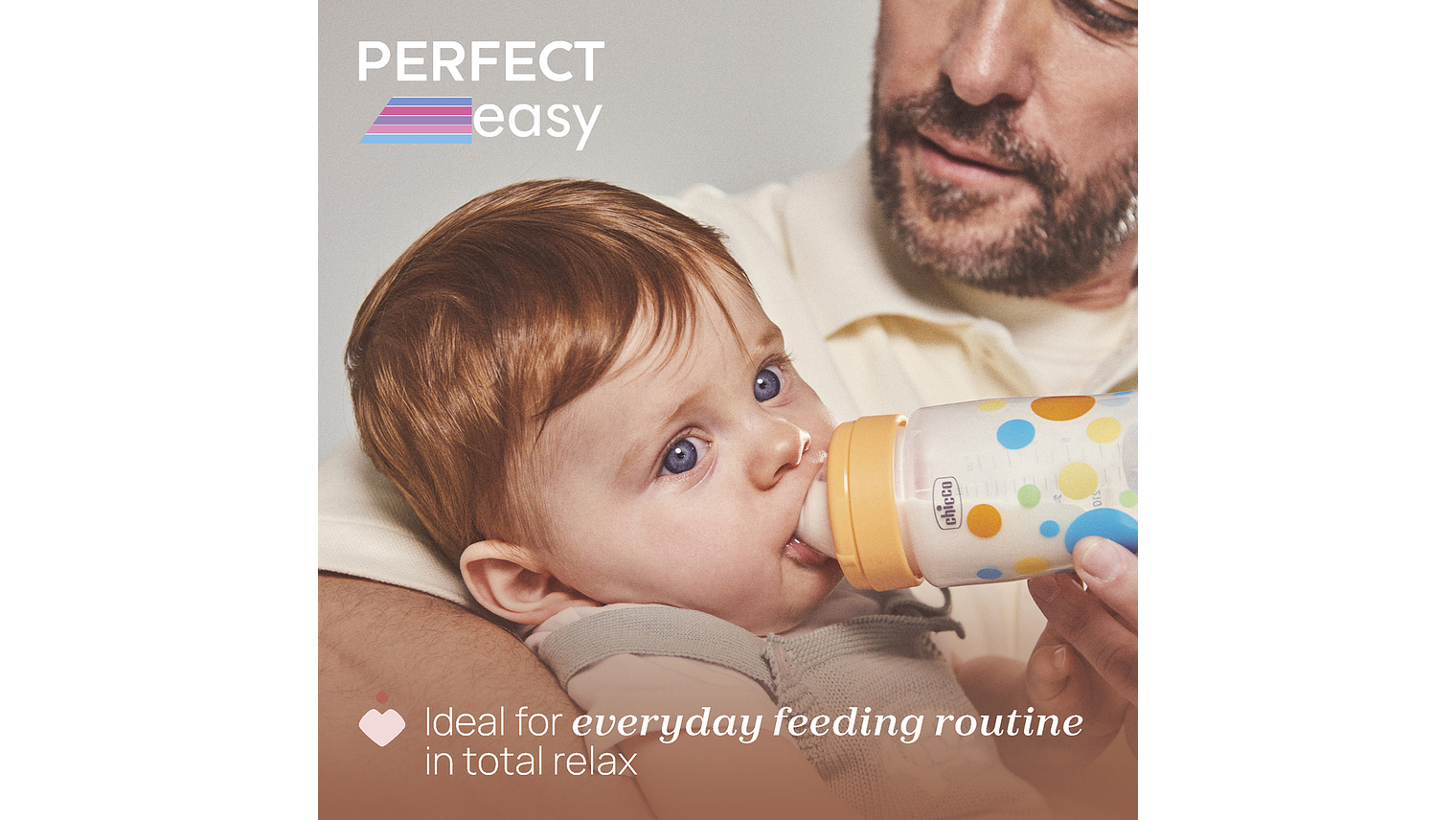 BIBERAO PERFECT EASY LARANJA 330ML CHICCO 4+ 2