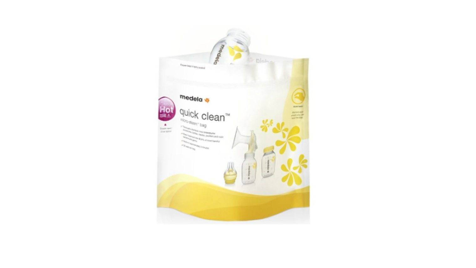 5 BOLSAS ESTERILIZAÇÃO MEDELA 1