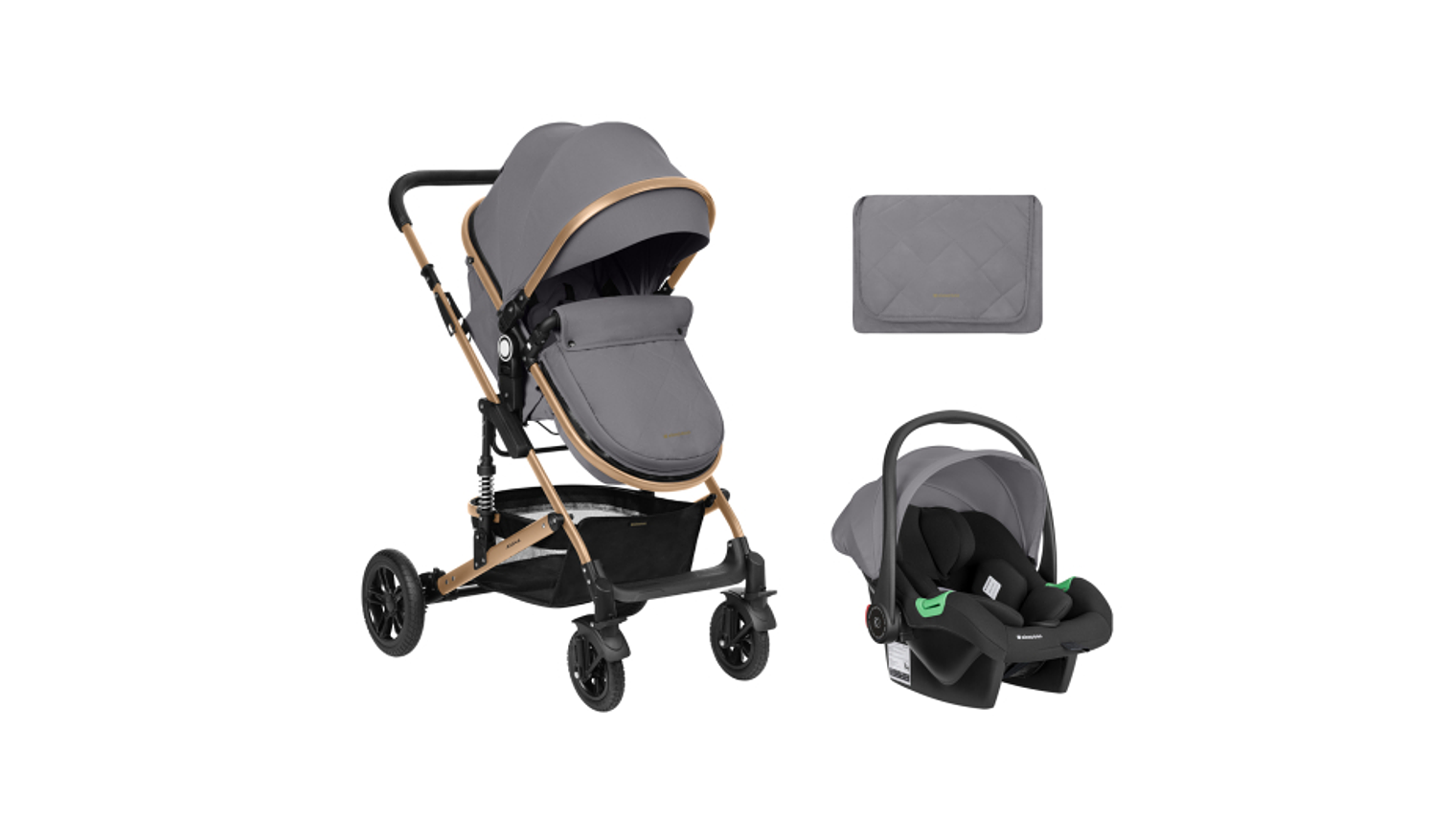 CARRINHO DE BEBÉ 3EM1 AMAIA KIKKABOO 1