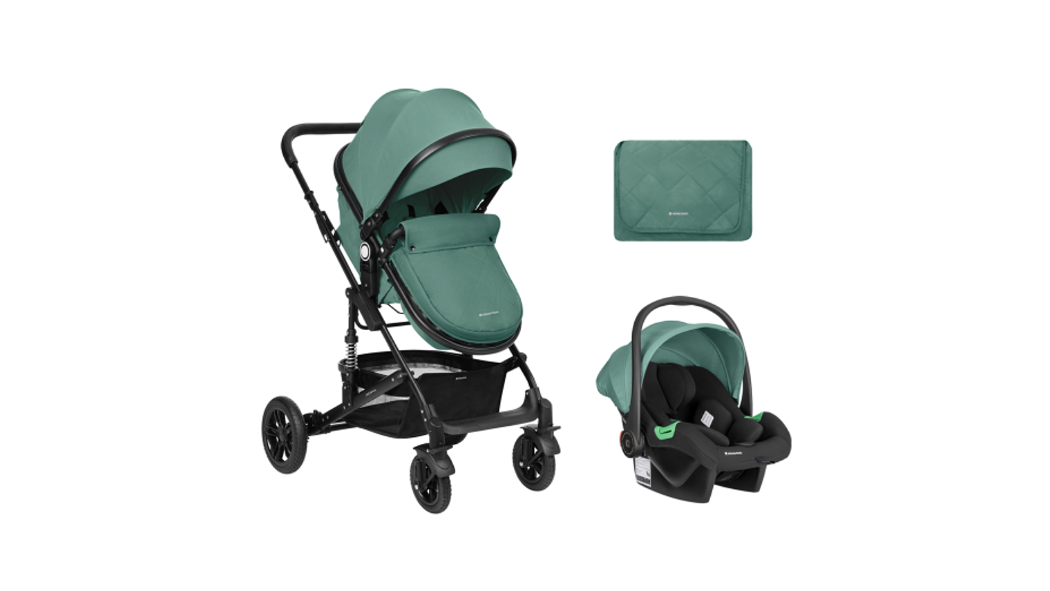 CARRINHO DE BEBÉ 3EM1 AMAIA KIKKABOO 18