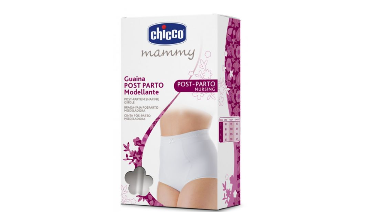 CINTA POS PARTO REGULÁVEL CHICCO T. 36 1