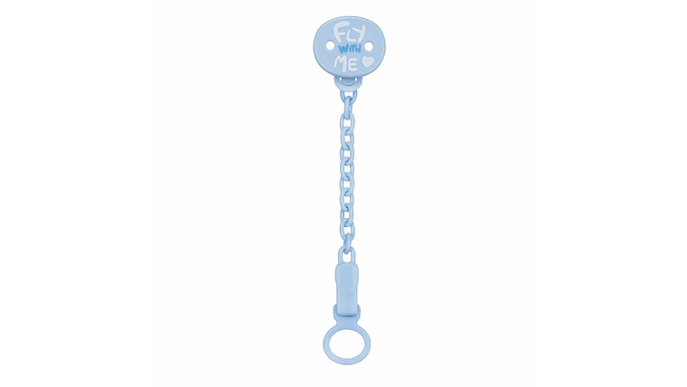 CLIP CHUPETA AZUL CHICCO 1