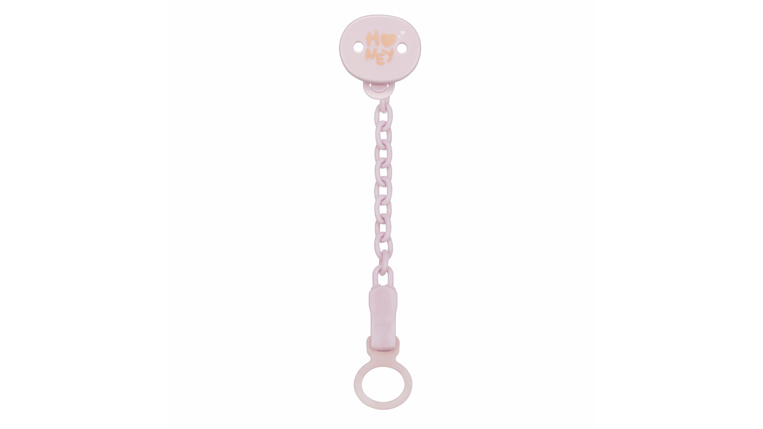 CLIP CHUPETA ROSA CHICCO 1