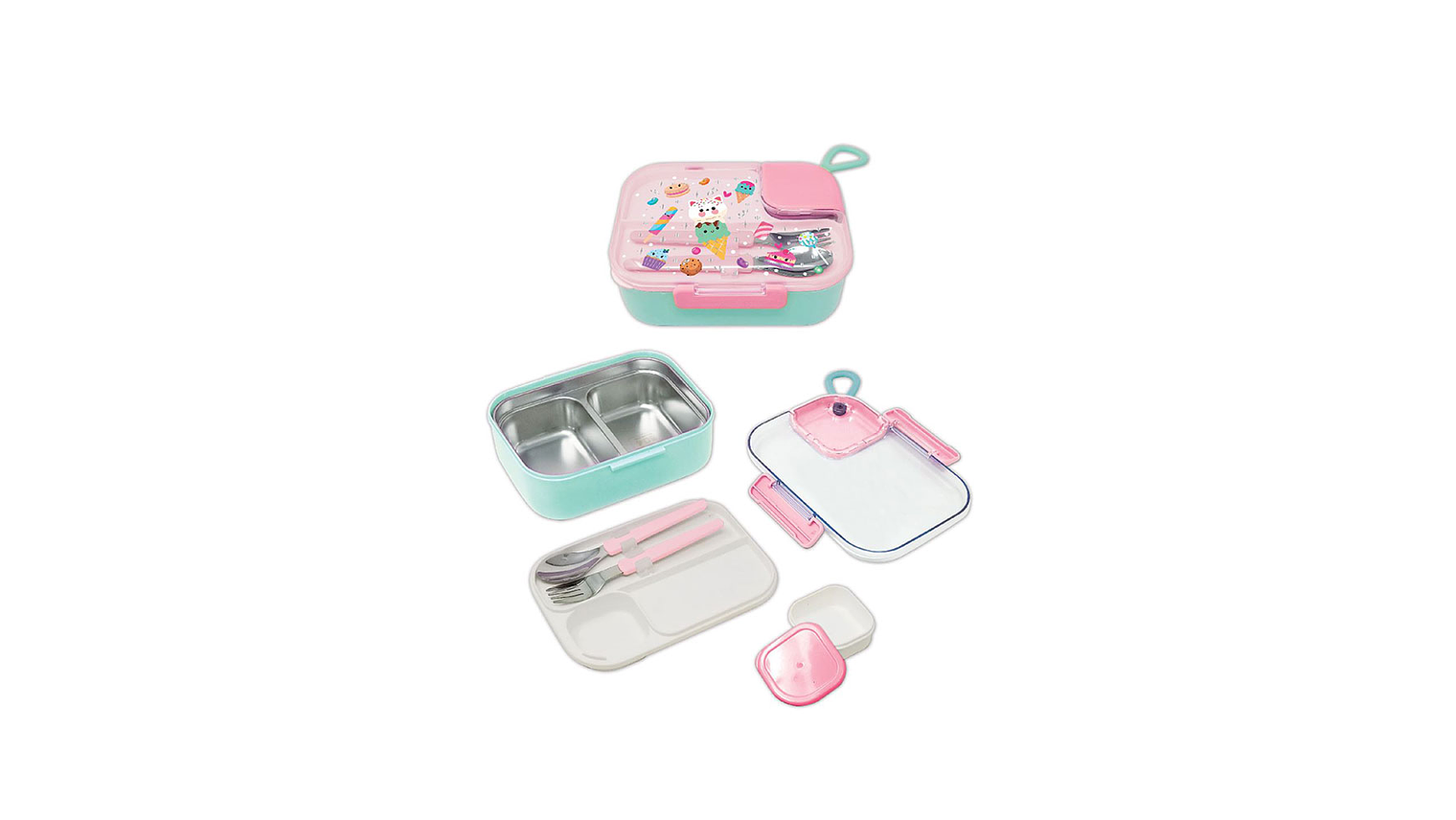 SET CAIXA LANCHEIRA SWEETS  2