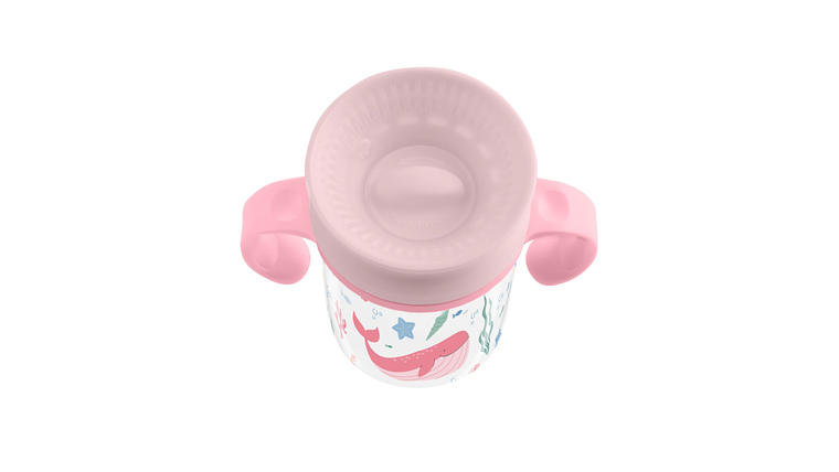 VASO 360° 300ML DEEP SEA ROSA 12M+ 3
