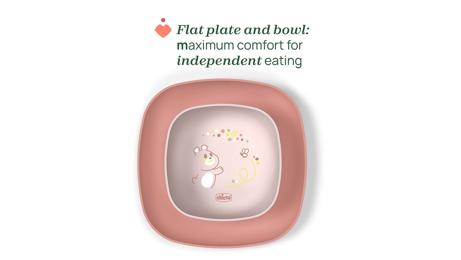 CONJUNTO DE PAPA ROSA CHICCO 12M+ 5