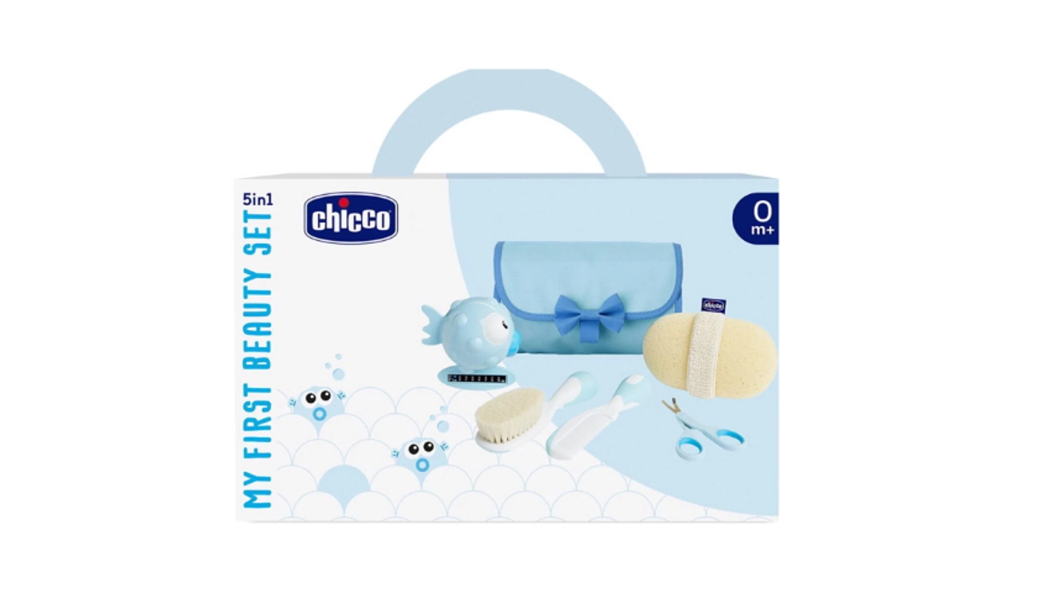 CONJUNTO DE HIGIENE CHICCO - RAPAZ 0+ 2