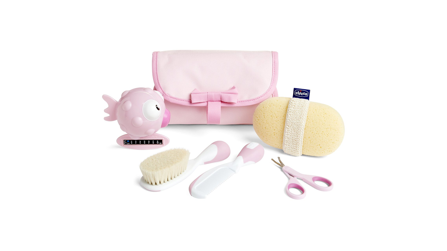 CONJUNTO DE HIGIENE CHICCO - MENINA 0+ 1