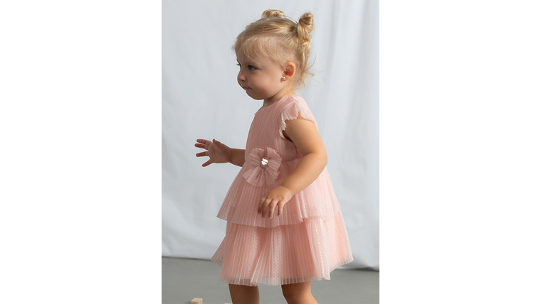 VESTIDO TULE PLISSADO 3