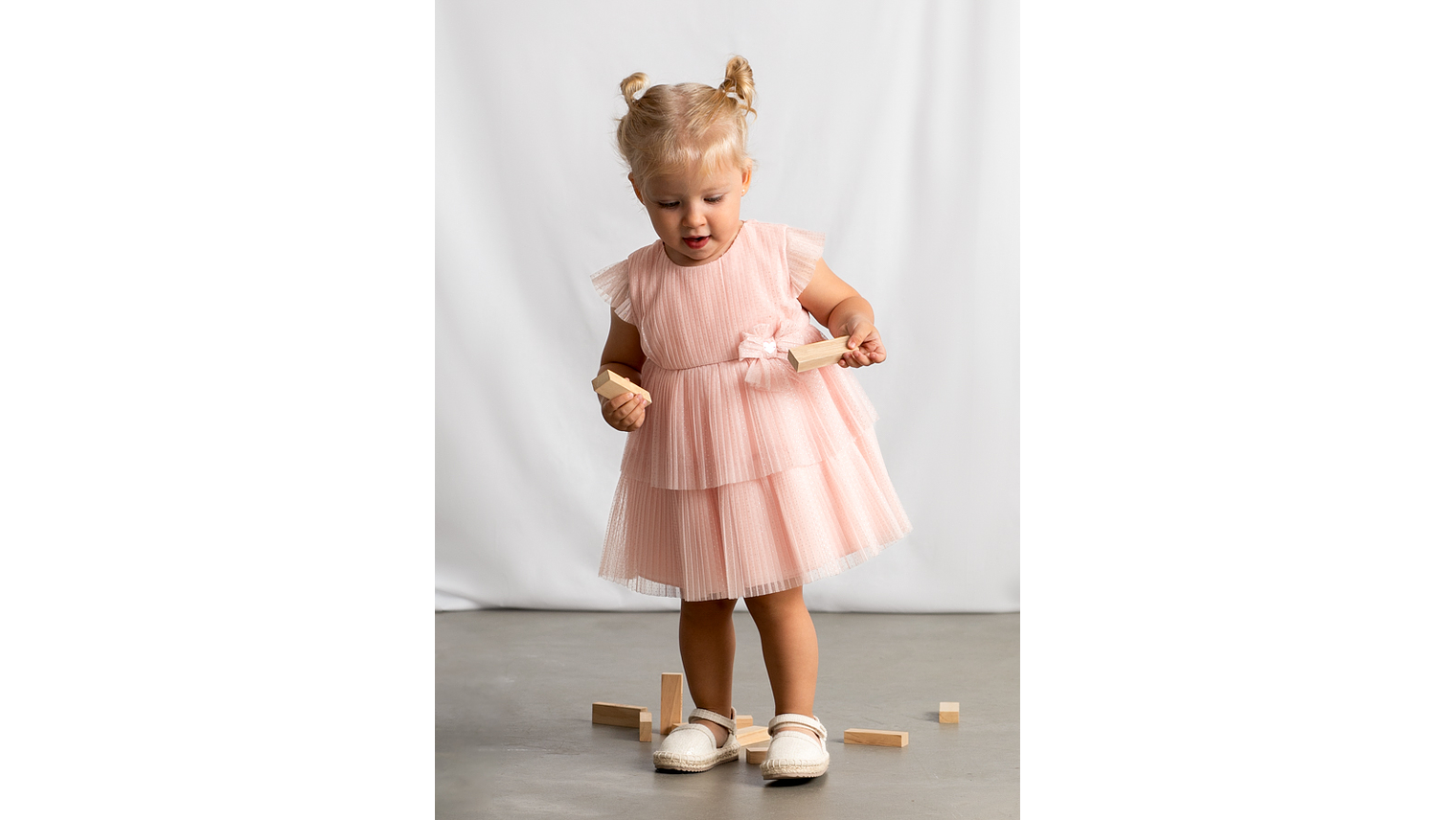 VESTIDO TULE PLISSADO 1